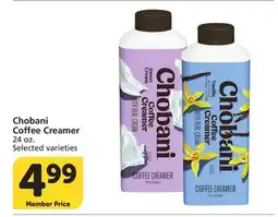 Albertsons Chobani Coffee Creamer offer