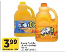 Albertsons Sunny Delight Citrus Punches offer