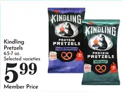Pavilions Kindling Pretzels offer