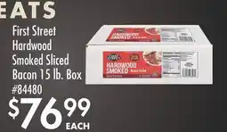 Smart & Final First Street Hardwood Smoked Sliced Bacon offer