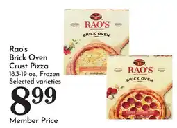 Pavilions Rao's Brick Oven Crust Pizza offer