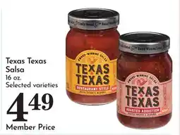 Pavilions Texas Texas Salsa offer