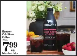 Pavilions Equator Cold Brew Coffee offer