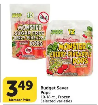 Albertsons Budget Saver Pops offer