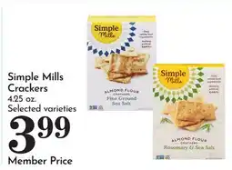 Pavilions Simple Mills Crackers offer