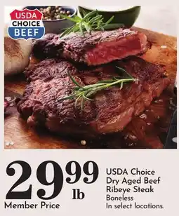 Pavilions USDA Choice Dry Aged Beef Ribeye Steak offer