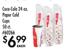 Smart & Final Coca-Cola Paper Cold Cups offer