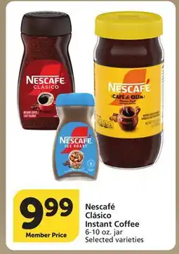 Albertsons Nescafé Clásico Instant Coffee offer