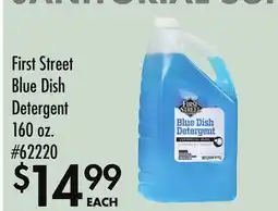Smart & Final First Street Blue Dish Detergent offer