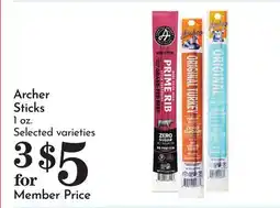 Pavilions Archer Sticks offer