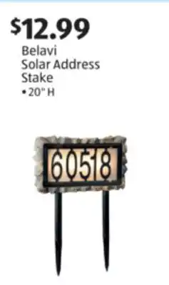Aldi Belavi Solar Address Stake offer