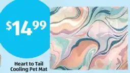 Aldi Heart to Tail Cooling Pet Mat offer