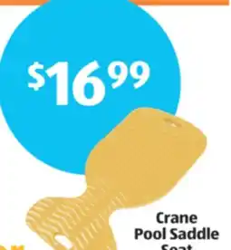Aldi Crane Pool Saddle Seat offer