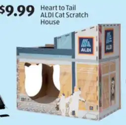 Aldi Heart to Tail ALDI Cat Scratch House offer