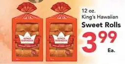 Eurofresh Market King's Hawaiian Sweet Rolls offer