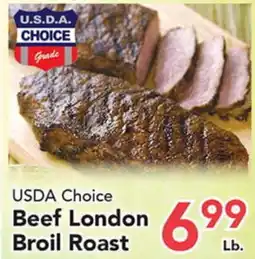 Eurofresh Market USDA Choice Beef London Broil Roast offer