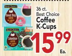 Eurofresh Market 36 ct. Best Choice Coffee K-Cups offer