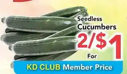 Eurofresh Market Seedless Cucumbers offer