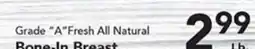 Eurofresh Market Grade A Fresh All Natural Bone-In Breast offer