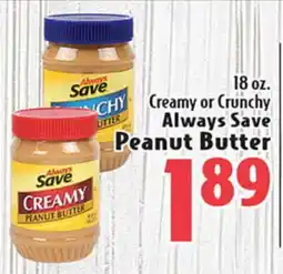 Eurofresh Market Always Save Peanut Butter offer