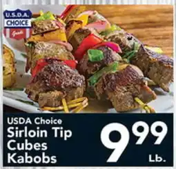 Eurofresh Market USDA Choice Sirloin Tip Cubes Kabobs offer