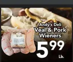 Eurofresh Market Andy's Deli Veal & Pork Wieners offer