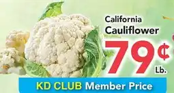 Eurofresh Market California Cauliflower offer