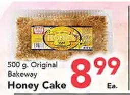 Eurofresh Market 500 g. Original Bakeway Honey Cake offer