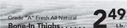 Eurofresh Market Grade A Fresh All Natural Bone-In Thighs offer