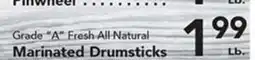 Eurofresh Market Grade A Fresh All-Natural Marinated Drumsticks offer