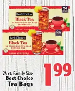 Eurofresh Market 24 ct. Family Size Best Choice Tea Bags offer