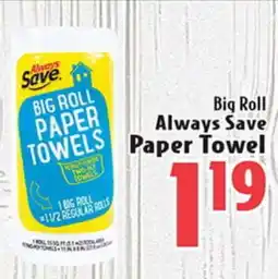 Eurofresh Market Big Roll Always Save Paper Towel offer
