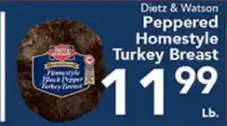 Eurofresh Market Dietz & Watson Peppered Homestyle Turkey Breast offer