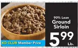 Eurofresh Market 90% Lean Ground Sirloin offer