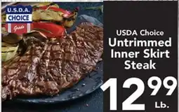 Eurofresh Market USDA Choice Untrimmed Inner Skirt Steak offer