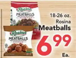 Eurofresh Market Rosina Meatballs offer