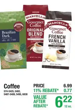 Menards Coffee offer