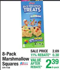 Menards 8-Pack Marshmallow Squares offer