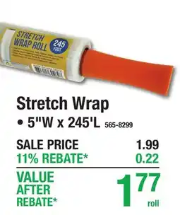 Menards Stretch Wrap offer