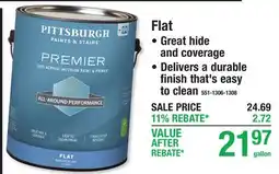 Menards Flat Interior Paint & Primer offer