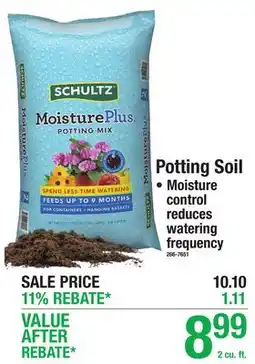 Menards Potting Soil offer