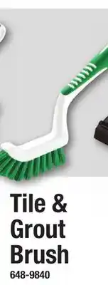 Menards Tile & Grout Brush offer