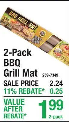 Menards 2-Pack BBQ Grill Mat offer