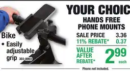 Menards Bike PHONE MOUNTS offer
