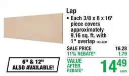 Menards BRUSHED SMOOTH PRIMED ENGINEERED WOOD SIDING Lap offer