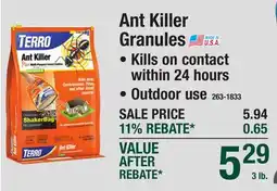 Menards Ant Killer Granules offer