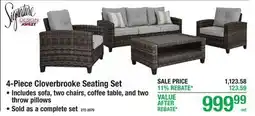 Menards Cloverbrooke Seating Set offer