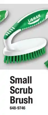 Menards Small Scrub Brush offer