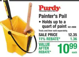Menards Painter's Pail offer