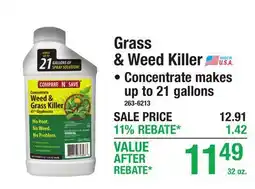 Menards Grass & Weed Killer offer
